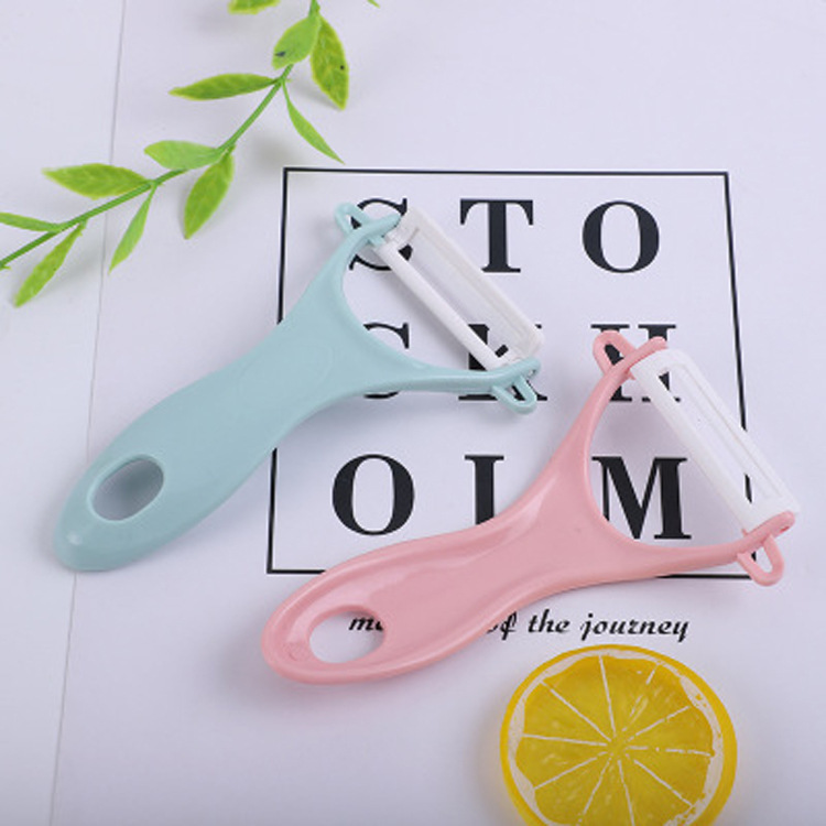 家庭用北欧色の皮むきナイフ北欧色の皮むき器セラミック刃多機能野菜皮むき器キッチン皮むき|undefined