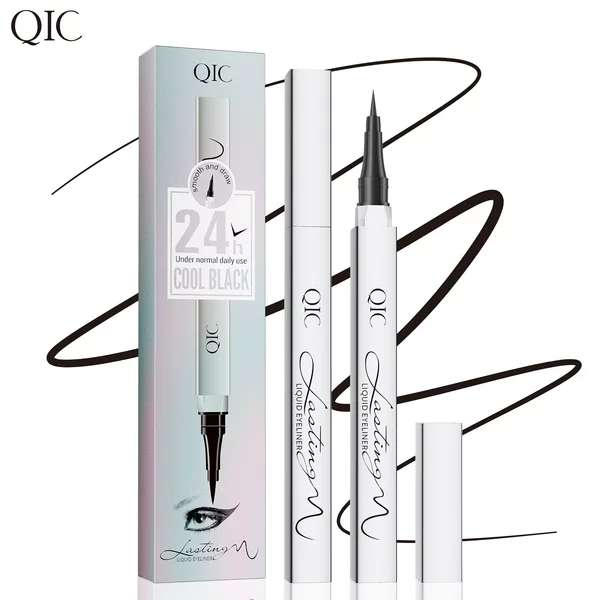 Cross-border Amazon TK bestseller QIC small square tube eyeliner 24-hour long-lasting waterproof and sweatproof liquid eyeliner