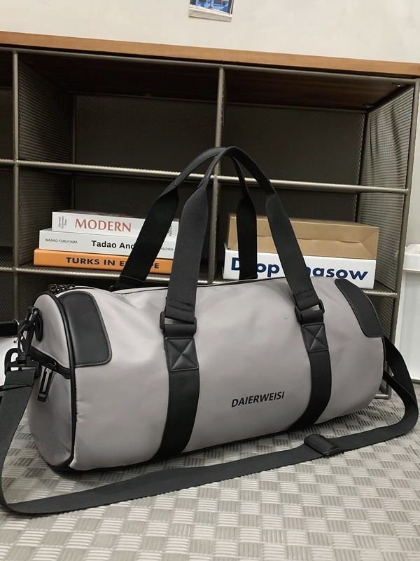 Bolsa de viaje corto de gran capacidad bolsa de entrenamiento de baloncesto bolsa de entrenamiento de almacenamiento simple bolsa de equipaje neutral