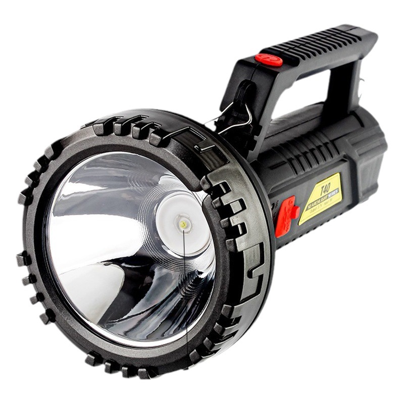 Linterna recargable multifuncional luz fuerte luz de largo alcance portátil Reflector prevención de inundaciones Luz Portátil de emergencia