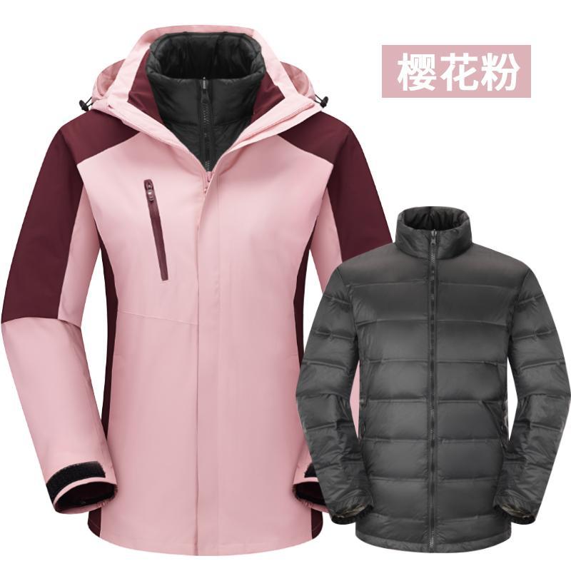 3 - en - 1 vestir de asalto desmontable revestimiento impermeable herramienta abrigo