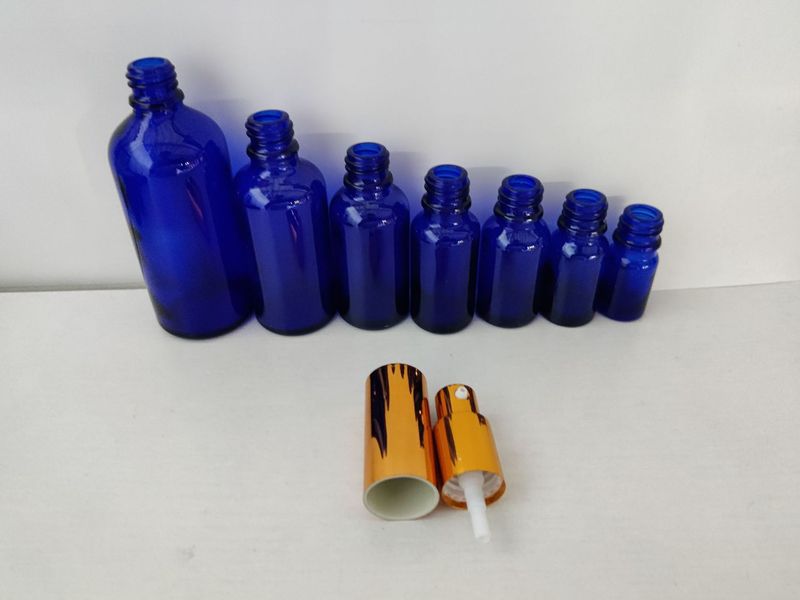 ブルーガラスサンプルスプレーボトル旅行ポータブルシルクスクリーンロゴ香水ボトル保湿香水ボトル卸売|undefined