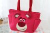 Japanese cute fuchsia organizer bag, purse, cosmetic bag, shoulder bag for mother and baby, wholesale