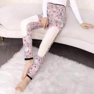 Padded Thickened High Waist Cotton Pants Women's Winter Cold-proof Knee-pads Large Cotton Pants Slim-fit Warm