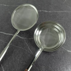 304 stainless steel colander filter fine mesh soy milk filter flour traditional Chinese medicine juice filtration net round colander