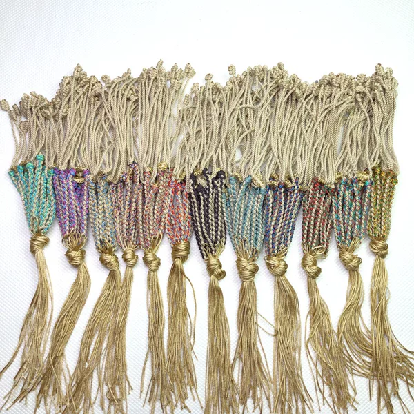 Hand-Woven Xizang Hand Rope Semi-Finished Bracelet Braided Rope Dzi Beads Safety Buckle Transfer Beads Hand-Rolled Cotton Thread Hand Rope