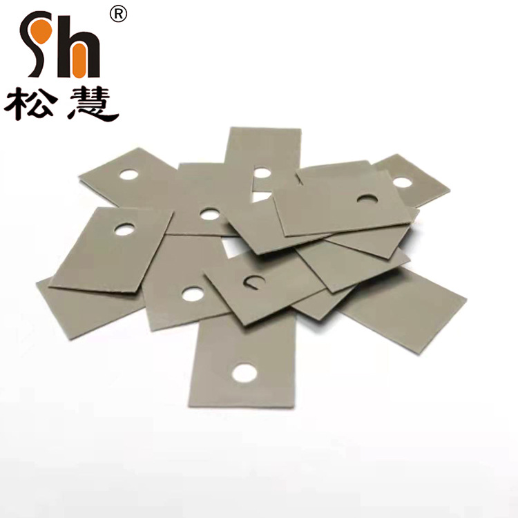 批发供应灰色硅胶片 矽胶片 云母片 绝缘垫片TO-3P 规格齐全