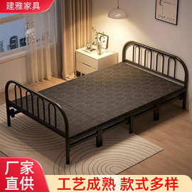 免安装办公室午休床便携四折床结实家用床铺午睡床陪护床折叠床