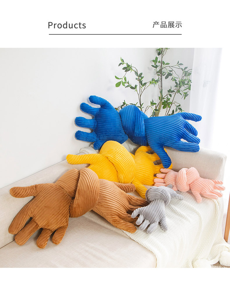 Funny Boyfriend Arm Pillow Long Arm Girl Sleeping Doll Long Arm Big Hand Hug Doll Plush Doll