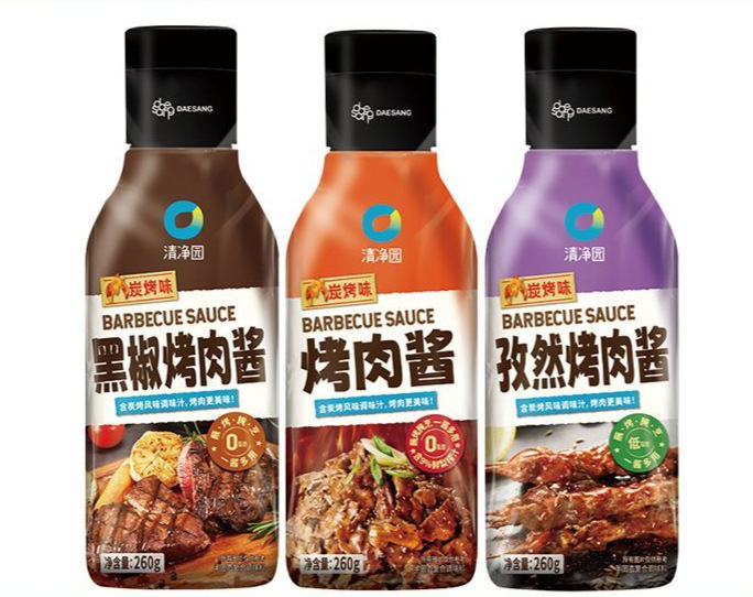 清净园烤肉酱整箱24瓶装炭烤孜然味石锅拌饭拌面酱牛肉商用批发厂