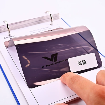 sun protection film, high-insulation glass – Automotive Film - 152m-30m-tea-silver
