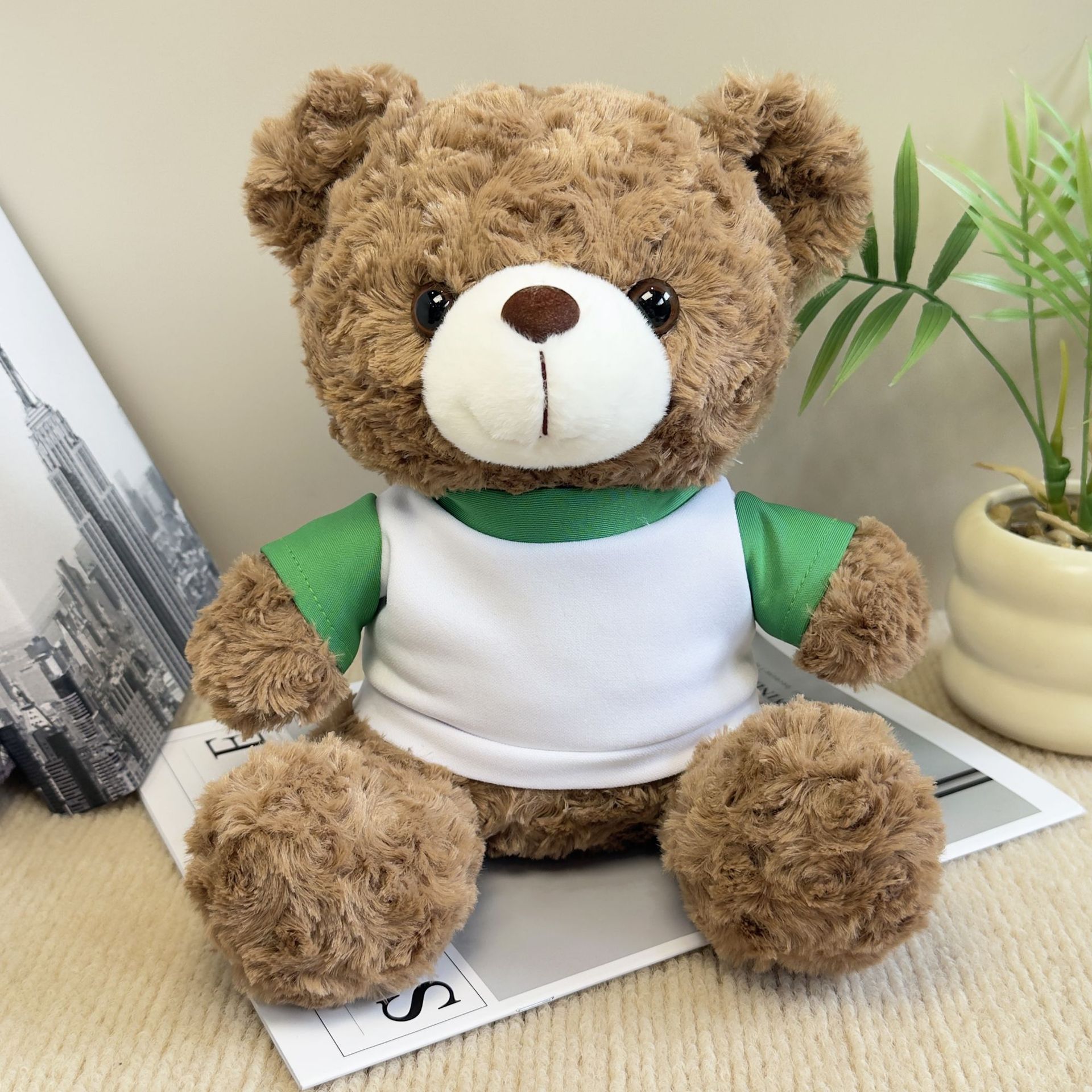 Osos de peluche abrazar osos muñecas muñecas agarrar muñecas regalo para niños impresión LOGO regalo juguetes de peluche
