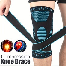 H 12425 Compression Knee Support with Strap �����ϥ ��
