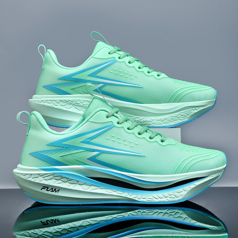 Xunmengzu Professional Carbon Plate Running Shoes for Students, Men's Running Shoes, Big Kids' Shock-Absorbing Youth Sports Shoes for Boys and Girls Xunmengzu Professional Carbon Plate Running Shoes for Students, Men's Running Shoes, Big Kids' Shock-Absorbing Youth Sports Shoes for Boys and Girls