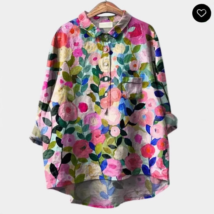 2026 Cross-Border European and American Autumn New Long-Sleeve Shirt Cardigan Stretch Printed Hawaiian Style Women's Shirt PL 2026 Cross-Border European and American Autumn New Long-Sleeve Shirt Cardigan Stretch Printed Hawaiian Style Women's Shirt PL