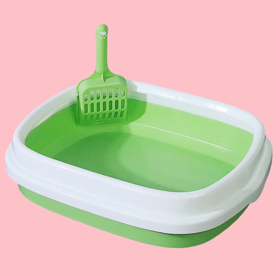 Basina de arena para gatos super grande anti-spillado enorme anti-tracción de excremento de gato semicerrada transfronteriza artículos para mascotas inodoro para gatos