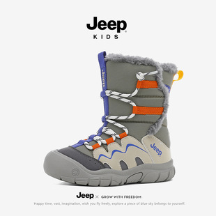 jeepͯЬ��ͯѩ��ѥ��ͯë�q��Ь2025�����¿�Ůͯ�ӽq��������ѥ