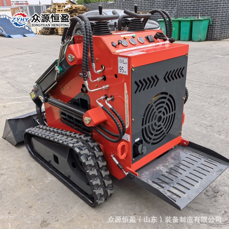 出口北美ZY380型履带式滑移装载机 众源Skid steer loader铲车