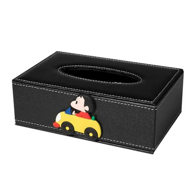 Car tissue box/set — Cute, Goddess Style, High-End - xiaokai-drives-comes-with-anti-slip-mat-suitable-for-about-300-paper-towels