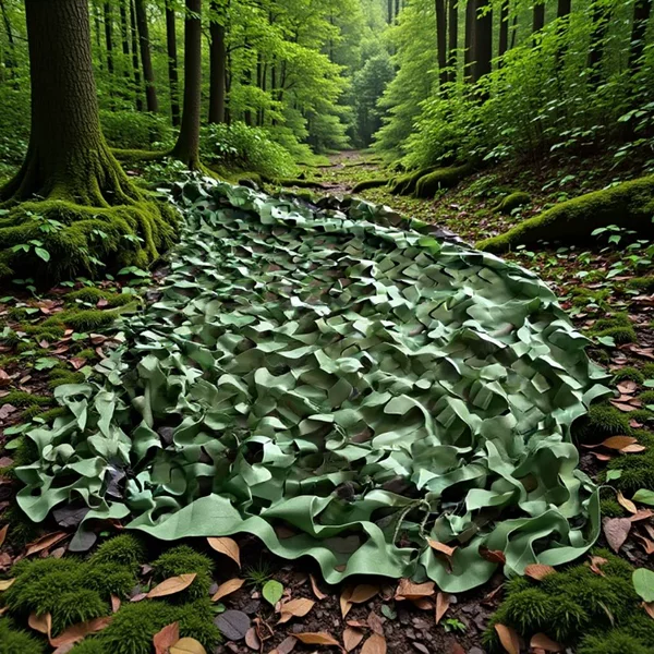In-Stock Wholesale Jungle Camouflage Net, Aerial Photography Camouflage Net, Radar Camouflage Cloth