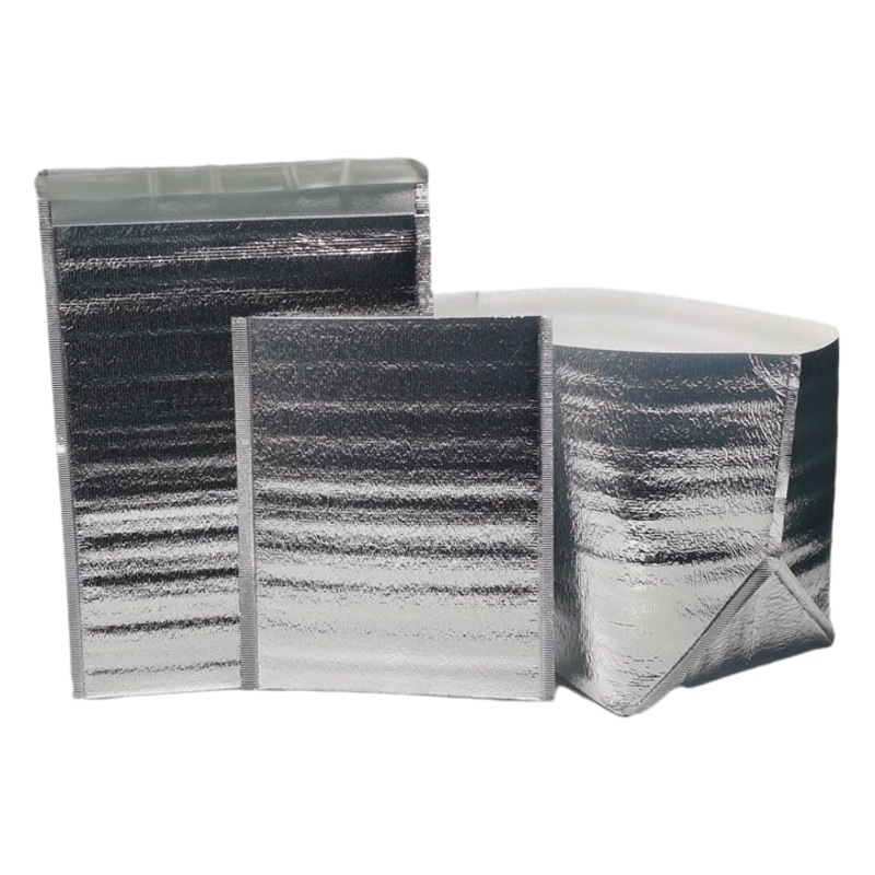 Insulation bag manufacturers wholesale disposable aluminum foil bag thickened milk tea bag food pizza takeaway fruit cold preservation