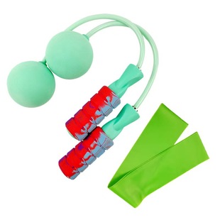 Fitness stick tremolo net popular new load bearing cordless rope skipping men's and women's fitness equipment indoor mute big ball
