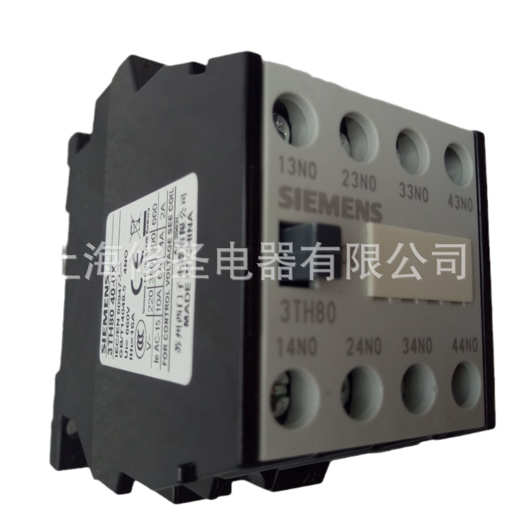 SIEMENS接触器式继电器3TH8022E 31E 40E西门子全系列正品优惠价