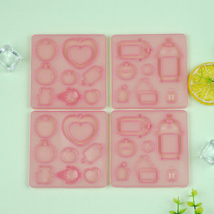 New Creative Food Grade Silicone Mold to Exercise Baby's Hands-On Ability Chocolate Mold Family Special Mold