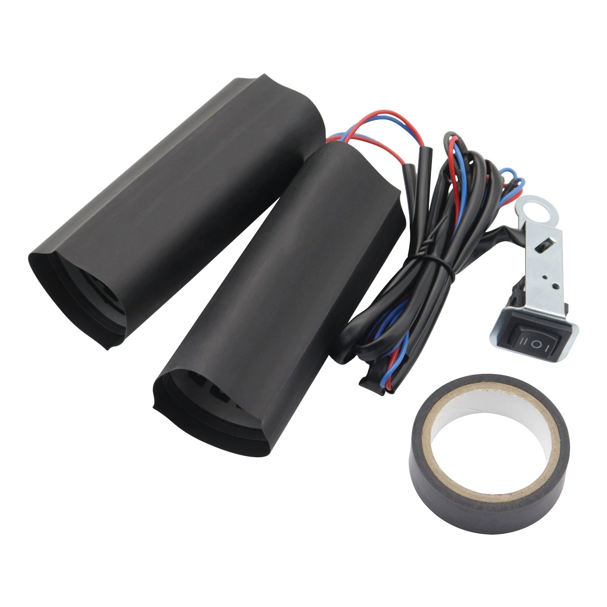 Зимние мотоциклетные перчатки с электрическим подогревом 12 В/Регулируемая высокотемпературная и низкотемпературная электрическая нагревательная холодостойкая крышка ручки/с переключателем управления