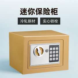 保险柜家用小型迷你衣柜可投币式存钱罐儿童成人生日礼品储物箱