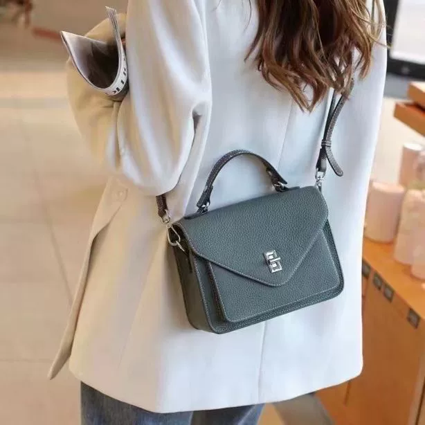 Phone bag, trend shoulder bag, genuine leather
