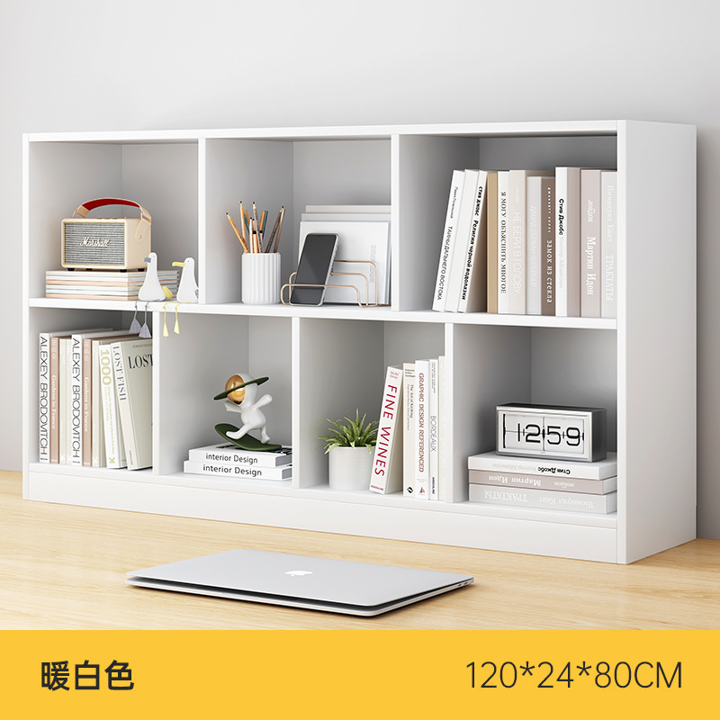 Estantería DE ESCRITORIO DEL ESTUDIANTE libro de escritorio multi-capa estantería Oficina simple estante de almacenamiento de archivos