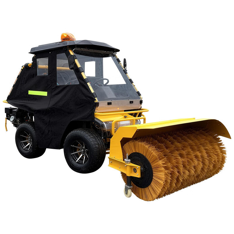 博赫尔 驾驶式扫雪车 道路工厂车除雪机PHR-13D扫+铲雪头柴油款