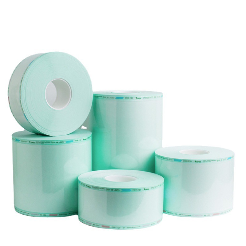 红太阳环氧乙烷透析纸灭菌袋 牙科医疗灭菌卷袋 高温蒸汽灭菌纸塑