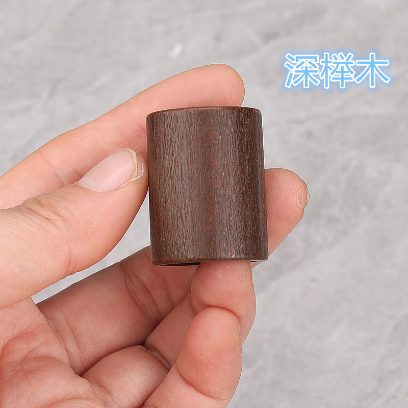 H019-15 香水瓶専用キャップ、無垢材香水キャップ、質感のあるクルミ材の丸いボール型カラーキャップ、スナップ式ネジキャップ|undefined