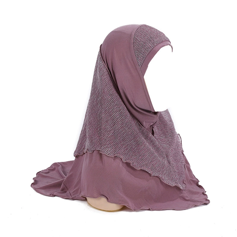 Хиджаб Мс. Малайи Crystal Margly Silk Switching Poor Hat Head Scarf H076
