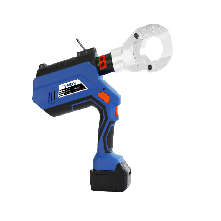 弈远供应KORT电动液压软质切刀ES-50出力6T切割50mm电缆配LED灯