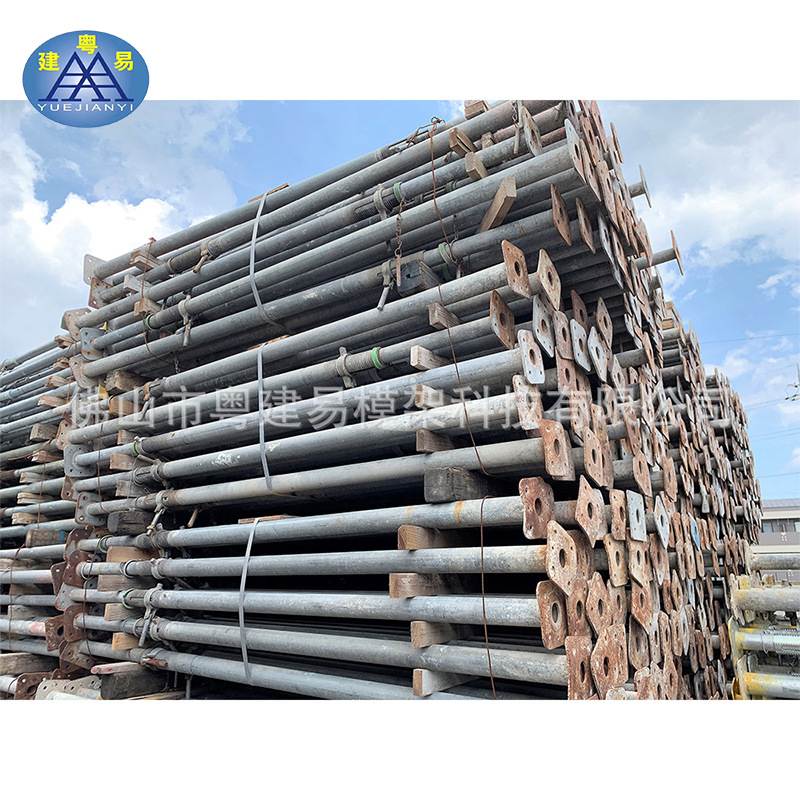 佛山厂家直供 铝模板钢支撑 装配式建筑单支顶 喷塑钢斜支撑