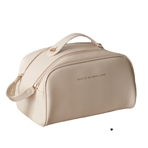  New Model Makeup Bag with Influencer High-end Style Skincare Makeup Storage Bag, Large Capacity Travel Portable Toiletry Bag