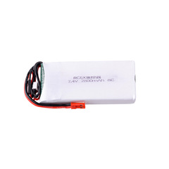 Leidi RC8X Gun Control Battery 7.4V 2800mAh RC Car Model RC6GS RC4GS Remote Controller High Capacity Lithium Battery