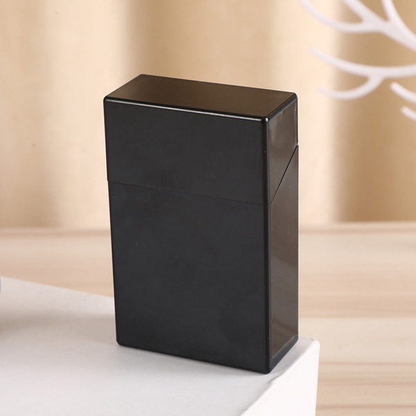 Cigarette Box Direct Sale 20 Cigarettes Automatic Pop-Up Anti-Pressure Moisture-Proof Cigarette Case Smoking Accessories Cross-Border Cigarette Box Abs Eco-Friendly Cross-Border
