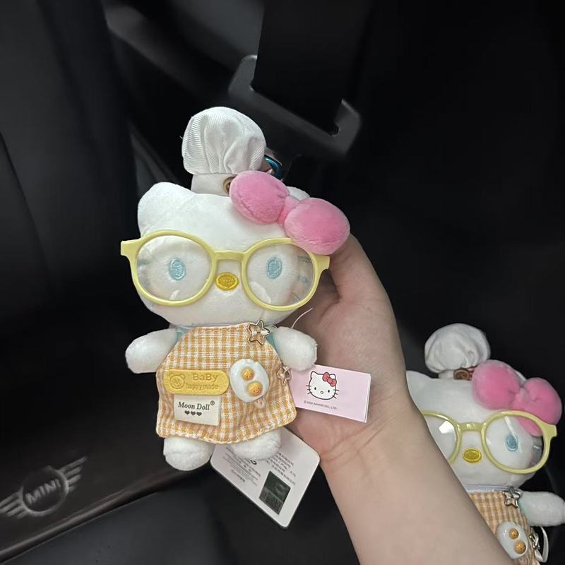 本物のハローキティサンリオバッグペンダントぬいぐるみキーホルダースクールバッグペンダント人形|undefined