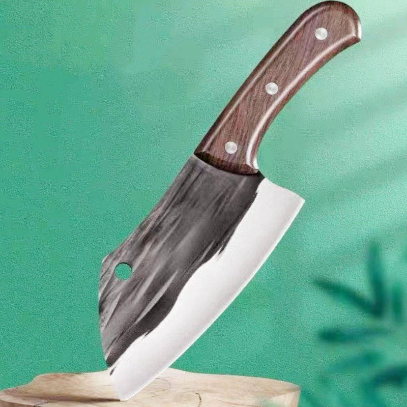 Домашний ручной ковочный острый кухонный нож, кухонный срез, резка овощей, рыболовный нож, специальный острый мини-ковочный нож