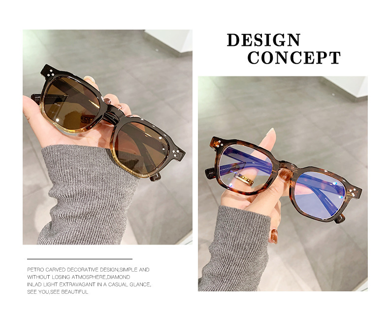 Jett 5169 new round frame mi nail glasses high-grade fashion sunglasses European and American cross-border sunglasses_voghion.com