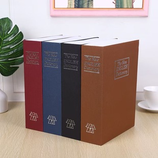 Simulation Book Safe Creative Gift Password Piggy Bank Dictionary Piggy Bank Secret Anti-Theft Storage Box