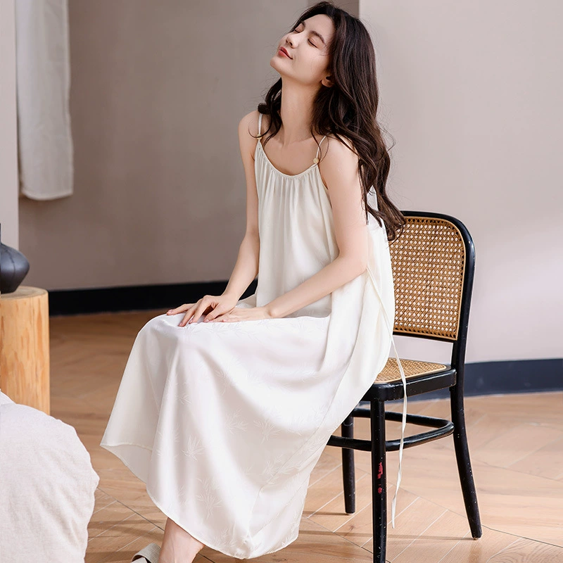 Long sexy pijama, “Frozen”, lifting effect, plus size