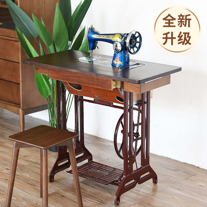 Old-fashioned sewing machine household f...