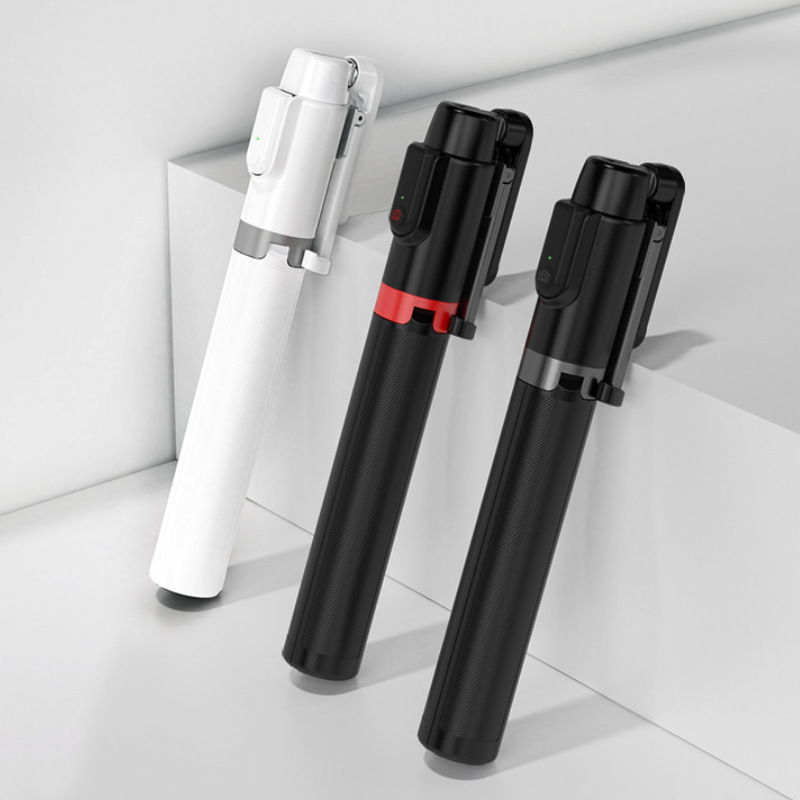 2021新款自拍杆可折叠1.3伸缩通用铝合金无线蓝牙遥控手机自拍杆|ru