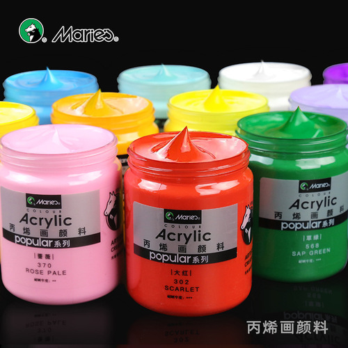 Marley a-z acrylic paint vat set wall painting fluid violent bear texture painting graffiti acrylic paint wholesale