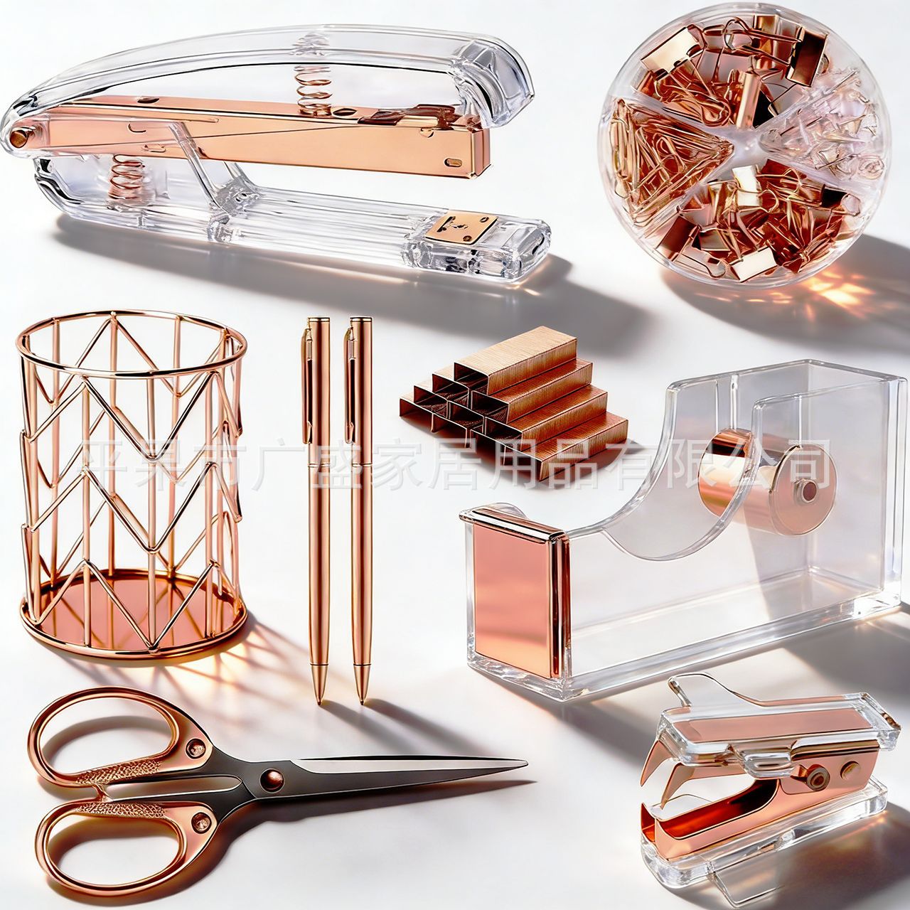 160 로즈 골드 8 피스 세트